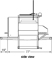 LP-1000 Layer Pac Case Loader Footprint Sider